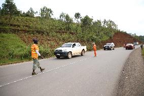 RWANDA-HUYE-ROAD UPGRADING
