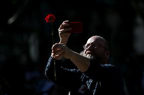 PORTUGAL-LISBON-CARNATION REVOLUTION-ANNIVERSARY