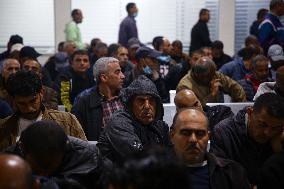 MIDEAST-GAZA-EREZ CROSSING-WORKERS