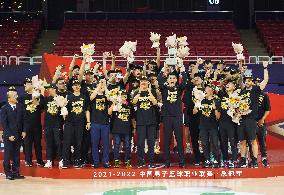 (SP)CHINA-NANCHANG-BASKETBALL-CBA LEAGUE-ZHEJIANG LIONS VS LIAONING FLYING LEOPARDS (CN)