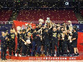 (SP)CHINA-NANCHANG-BASKETBALL-CBA LEAGUE-ZHEJIANG LIONS VS LIAONING FLYING LEOPARDS (CN)