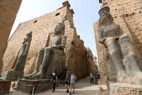 EGYPT-LUXOR-LUXOR TEMPLE-TOURISM