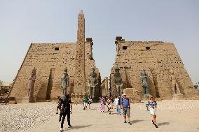 EGYPT-LUXOR-LUXOR TEMPLE-TOURISM