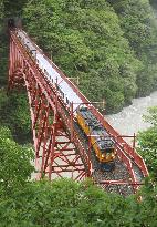 Kurobe Gorge sightseeing train