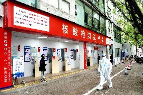 CHINA-SHANGHAI-NUCLEIC ACID TESTING SITES (CN)