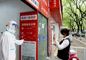 CHINA-SHANGHAI-NUCLEIC ACID TESTING SITES (CN)