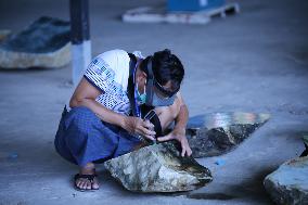 MYANMAR-NAY PYI TAW-GEMS EMPORIUM