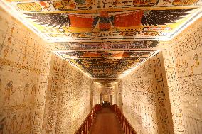 EGYPT-LUXOR-VALLEY OF THE KINGS-RAMESSES VI-TOMB