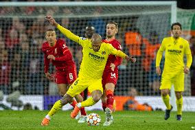 (SP)BRITAIN-LIVERPOOL-FOOTBALL-UEFA CHAMPIONS LEAGUE-LIVERPOOL VS VILLARREAL