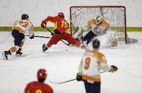 (SP)CROATIA-ZAGREB-ICE HOCKEY-IIHF WORLD CHAMPIONSHIP DIVISION II GROUP A-CHN VS NED