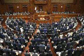 Japan's lower house urges gov't to ease Okinawa's base-hosting burden