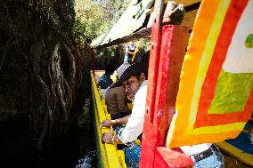 MEXICO-MEXICO CITY-XOCHIMILCO-TOURISM