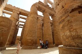 EGYPT-LUXOR-HISTORIC MONUMENTS-TOURISM