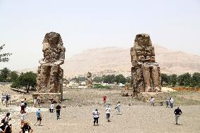 EGYPT-LUXOR-HISTORIC MONUMENTS-TOURISM