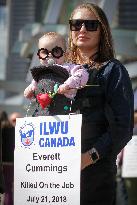 CANADA-VANCOUVER-NATIONAL DAY OF MOURNING