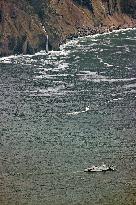 Missing tourist boat found underwater off Hokkaido