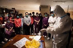 CHINA-SHANGHAI-BEICAI-WORKERS (CN)