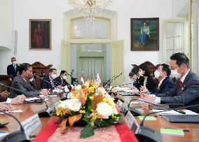 Japan PM Kishida in Indonesia