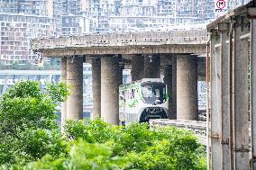 CHINA-CHONGQING-RAIL TRANSIT-INSPECTORS (CN)