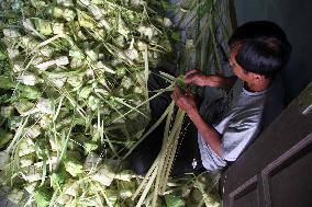 INDONESIA-BOGOR-EID AL-FITR-KETUPAT