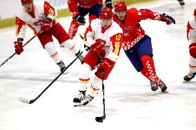 (SP)CROATIA-ZAGREB-ICE HOCKEY-IIHF WORLD CHAMPIONSHIP DIVISION II GROUP A-CHINA VS CROATIA