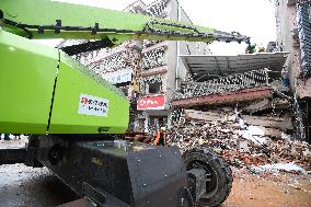 CHINA-HUNAN-CHANGSHA-BUILDING COLLAPSE (CN)