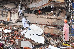 CHINA-HUNAN-CHANGSHA-BUILDING COLLAPSE (CN)