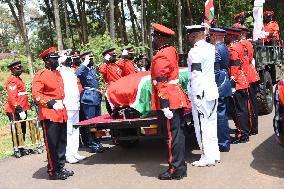 KENYA-NAIROBI-FORMER PRESIDENT-STATE BURIAL