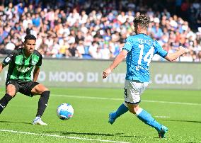 (SP)ITALY-NAPLES-FOOTBALL-SERIE A-NAPOLI VS SASSUOLO