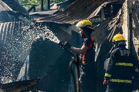 PHILIPPINES-MANILA-FIRE