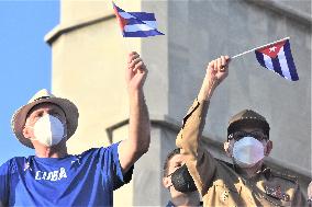 CUBA-HAVANA-MAY DAY PARADE