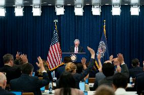 U.S.-WASHINGTON, D.C.-FED-BENCHMARK INTEREST RATE-RAISING