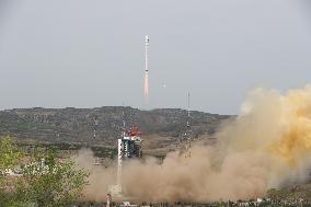 (EyesonSci) CHINA-SHANXI-SATELLITE-LAUNCH (CN)