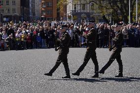 LATVIA-RIGA-ANNIVERSARY-DECLARATION OF RESTORATION OF INDEPENDENCE