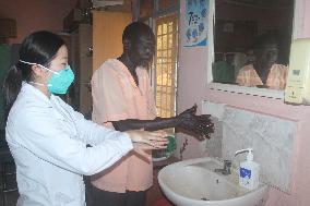 SOUTH SUDAN-JUBA-CHINESE MEDICS-GLOBAL HAND HYGIENE DAY