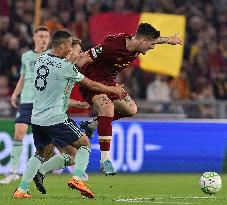 (SP)ITALY-ROME-FOOTBALL-UEFA CONFERENCE LEAGUE-SEMIFINAL-ROME VS LEICESTER CITY