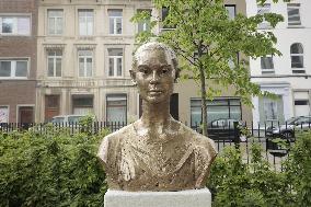 Audrey Hepburn statue in Brussels