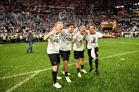 (SP)GERMANY-FRANKFURT-FOOTBALL-UEFA-EUROPA LEAGUE-FRANKFURT VS WEST HAM UNITED