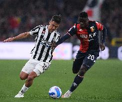 (SP)ITALY-GENOVA-FOOTBALL-SERIE A-JUVENTUS VS GENOA