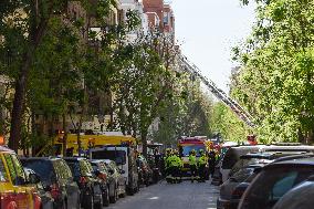 SPAIN-MADRID-EXPLOSION