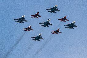 RUSSIA-MOSCOW-VICTORY DAY PARADE-REHEARSAL