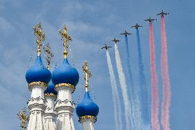 RUSSIA-MOSCOW-VICTORY DAY PARADE-REHEARSAL