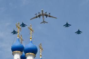 RUSSIA-MOSCOW-VICTORY DAY PARADE-REHEARSAL