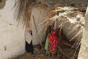 AFGHANISTAN-NANGARHAR-DAMAGED HOUSE