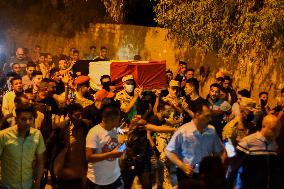 EGYPT-QALYUBIA-TERRORISM COMBATTING-SOLDIER-FUNERAL