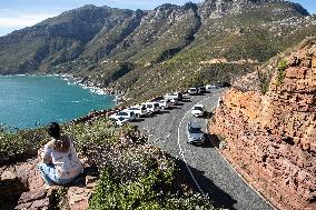 SOUTH AFRICA-CAPE TOWN-CHAPMAN'S PEAK DRIVE-CENTENNIAL CELEBRATIONS