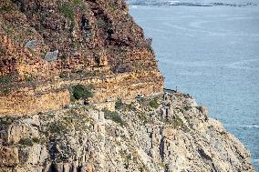 SOUTH AFRICA-CAPE TOWN-CHAPMAN'S PEAK DRIVE-CENTENNIAL CELEBRATIONS