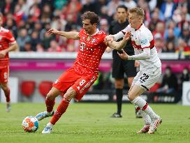 (SP)GERMANY-MUNICH-FOOTBALL-BUNDESLIGA-BAYERN MUNICH VS STUTTGART