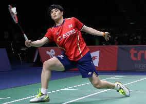 (SP)THAILAND-BANGKOK-BADMINTON-UBER CUP-GROUP B-CHN VS ESP