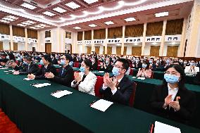 CHINA-BEIJING-FOUNDING OF COMMUNIST YOUTH LEAGUE-100TH ANNIVERSARY-CEREMONY (CN)